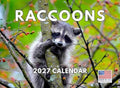 Raccoon Calendar 2027 Monthly Wall Calender 12 Month