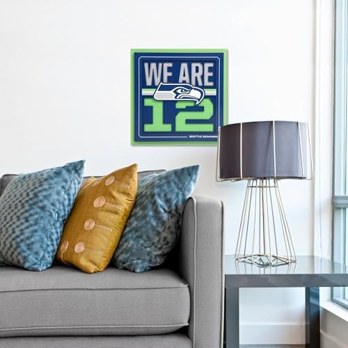 YouTheFan NFL Seattle Seahawks Slogan Series 3D Wall Art