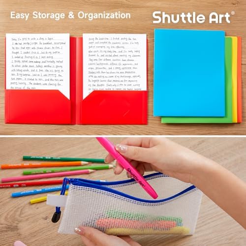Shuttle Art 102 PCS Back to School Supplies Kit for Grades K-12