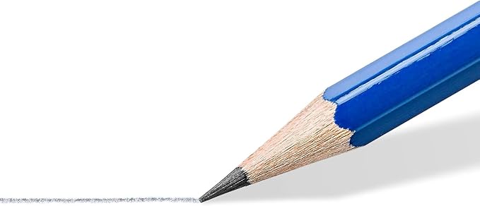 STAEDTLER Norica Pencil Set 50 Pencils + 50 Eraser Caps + Sharpener 24 Pack