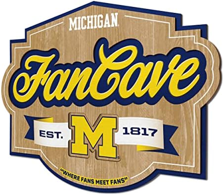 YouTheFan NCAA Officially-licensed FanCave 3D wall art - ready-to-hang, 3D multi-layered construction - floating wall mount design - Perfect fan gift