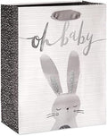 Papyrus 13" Large Gift Bag (Rabbit) for Baby Showers, New Baby, Baptisms, Christenings and All Baby Occasions (1 Bag)