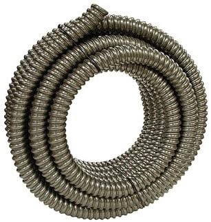 Woods 55092501 AL Flex Type Rwa Reduced Wall Flexible Conduit 1 in X 50 Ft Coil Aluminum