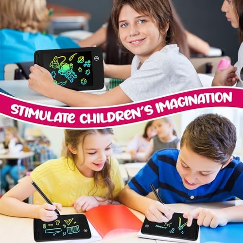 Zhehao 12 Pcs LCD Writing Tablet for Kid 6.5'' Doodle Board Drawing Tablet