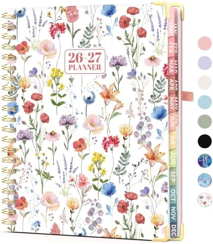 Jul 2026 - Dec 2027 Planner, Forvencer 18 Month Planner 2026-2027, 8.5"x11"
