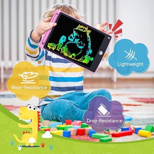 26 Packs LCD Writing Tablet, 8.5INCH Doodle Board for Child, Erasable Kids Drawing Pad, Electronic Drawing Writing Board for Kids Adults Learning & Education, (Blue+Pink+Black+White)