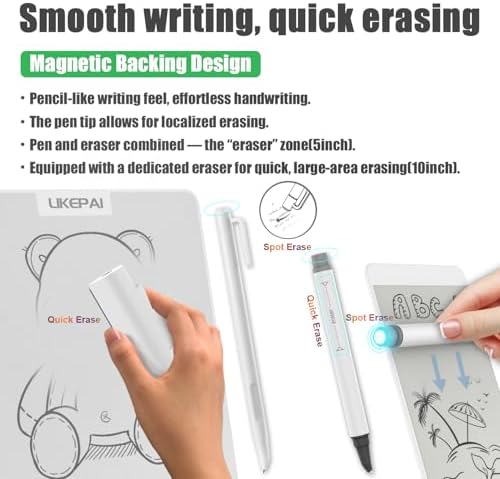 Parent-Child Gift 10+5.5 Inch Magnetic Dry Eraser White Board