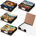 Saillong 4 Pcs Christmas Boho Diamond Art Note Box Diamond Painting Box