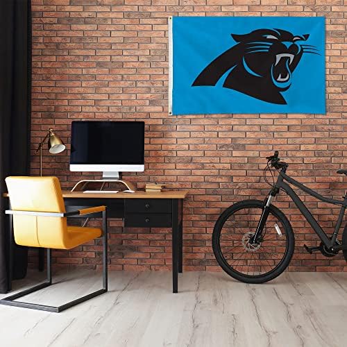 NFL Rico Industries Standard 3' x 5' Banner Flag Single Sided - Indoor or Outdoor - Home Décor
