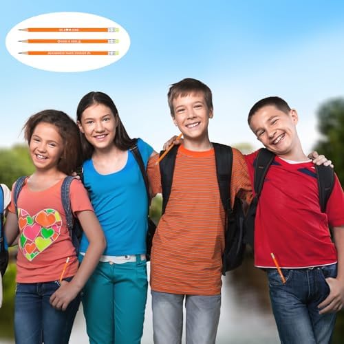 AmazingSpark 100 Pcs Anti Bullying Awareness Pencil Bulk Against Bullying