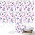 PINWELIFE® Acoustic Art Tiles – 8-Pack 12"x16" Sound Absorbing Panels, Seamless Wallpaper-Style Decorative Acoustic Wall Art, Echo Reduction for Home Studio/Office, Nano Tape Included
