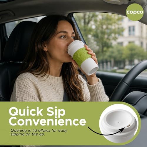Copco Acadia Travel Mug, 16 Oz - Green, Set of 3