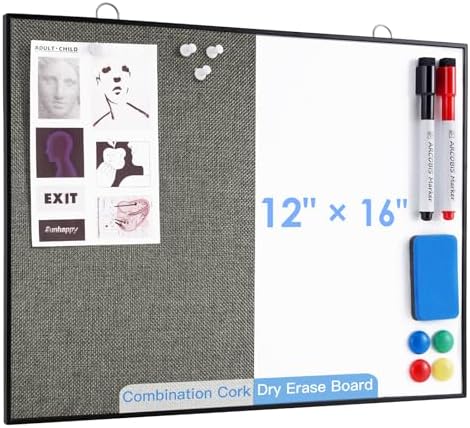 ARCOBIS Dry Erase Linen Board for Wall