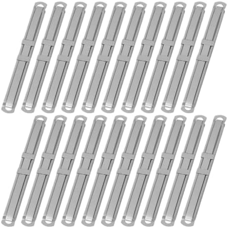 Loose-Leaf Paper Fasteners 150Pcs Metal Binding Spines File Clips Office Folder Accessories Paper Fasteners Hole Punch Loose Leaf Combs Sturdy