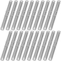 Loose-Leaf Paper Fasteners 150Pcs Metal Binding Spines File Clips Office Folder Accessories Paper Fasteners Hole Punch Loose Leaf Combs Sturdy