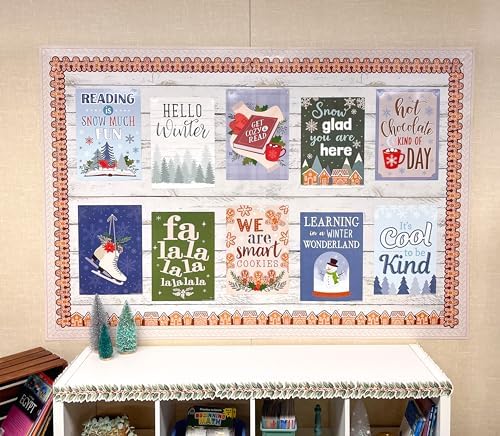 Teacher Created Resources White Shiplap Pinboard | Better Than Paper | Bulletin Board Roll | Pack of 2