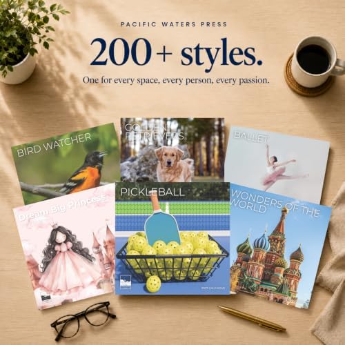 Doberman Pinschers 2027 Wall Calendar, 12 x 24 Hanging Pacific Waters Press