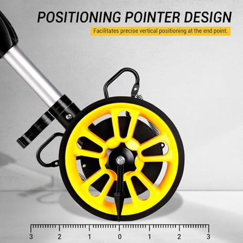 Measuring Wheel: DEKOPRO 6 Inch Digital Measuring Wheels, 4V Measure Wheel in Feet, 99,999Ft/ 99,999M Wheel Measurement Roller with Bag