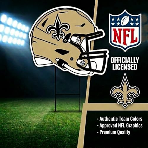 NFL Logo & Helmet 2 Pack Yard Sign Set