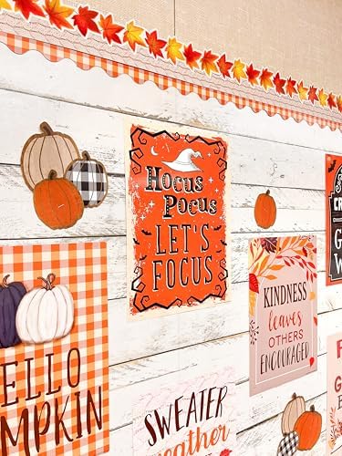 Teacher Created Resources Fall Educational Poster Pack (TCR6112)