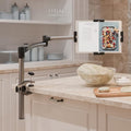 LEVO G2 Clamp on Tablet Holder for Desk: iPad Holder Stand, Kindle Holder, iPad Desk Mount, Premium