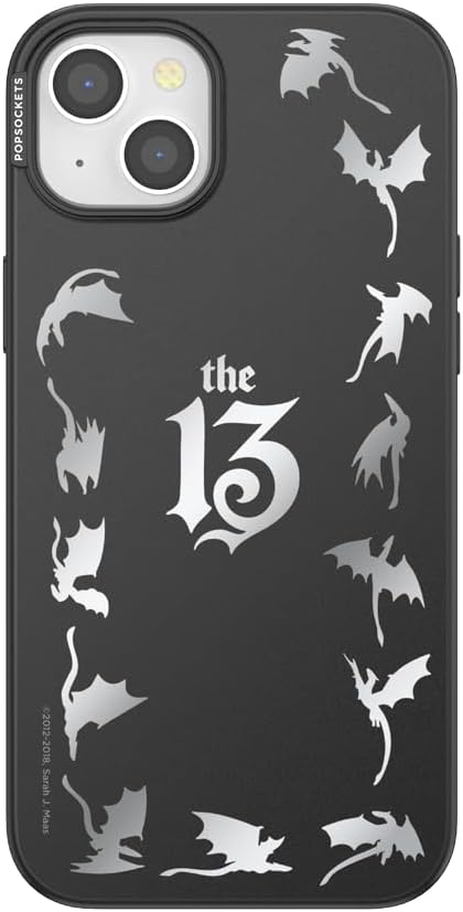 PopSockets iPhone 15 Plus Phone Case with MagSafe, Wireless Charging Compatible, Dragon - The 13
