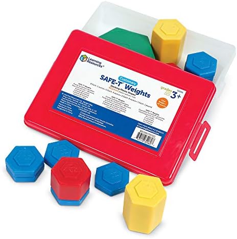 Learning Resources Customary SAFE-T Weight Set