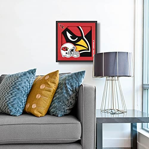 YouTheFan NFL Arizona Cardinals 3D Logo Series Wall Art
