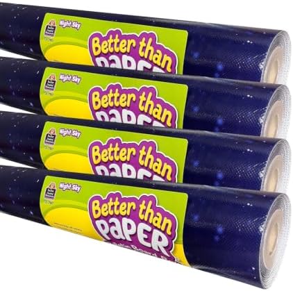 Teacher Created Resources TCR32461 Night Sky Roll Better Than Paper Bulletin Board - 4 Count