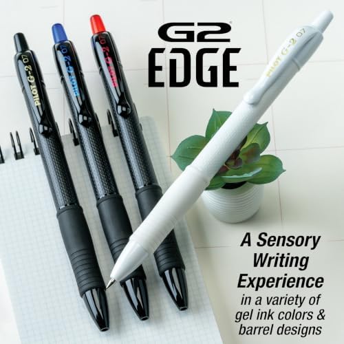 PILOT G2 Edge Red Pens, 12ct box, Fine Point 0.7 mm