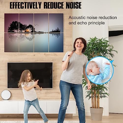 YPY Acoustic Panels Soundproof Wall Panels: Sound Absorbing Panel