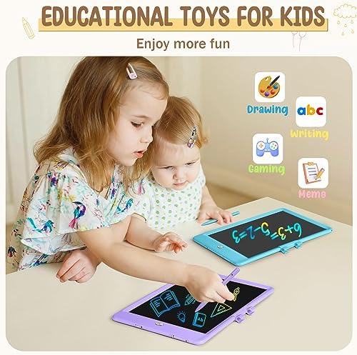 Kidopire LCD Writing Tablet, 2Pack Drawing Pad for Kids, Kid Doodle Board