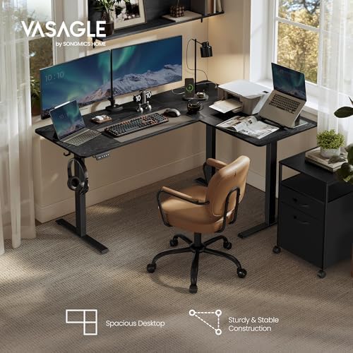 VASAGLE Electric Standing Desk, 63 x 47.2 Inches