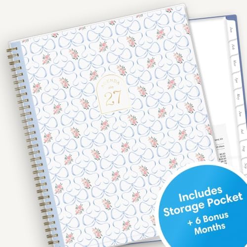 Blue Sky 2027 Weekly & Monthly Planner Calendar, 8.5"x11", Elenora