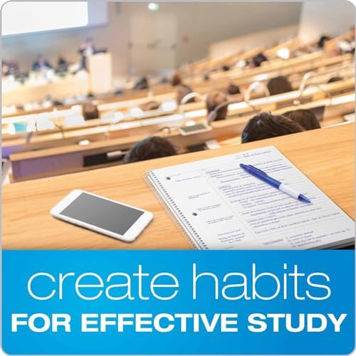Oxford FocusNotes Writing Pad, Clear Note-Taking System, 8.5 x 11 Sheets, Guided Note, Cue & Summary Sections, 50 Sheets, Professional School and Office Notepad, Proudly Made in the USA (Pack of 12)