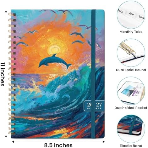 ZOTIA Planner 2026-2027 Jul 2026-Jun 2027 Academic Monthly & Weekly Planner