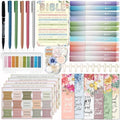 HRFGWDD 91-Piece Bible Study Supplies, Bible Journaling Kit for Women