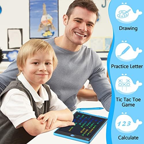 Hockvill LCD Writing Tablet for Children 8.8 Inch, Toys for Girls Boys Drawing Pad for 3 4 5 6 7 Year Old Kids Toys, Easter Basket Stuffer for Kids, Toddler Gift Doodle Board Travel Essentials