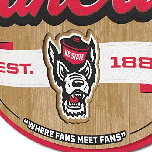 YouTheFan NCAA Officially-licensed FanCave 3D wall art - ready-to-hang, 3D multi-layered construction - floating wall mount design - Perfect fan gift