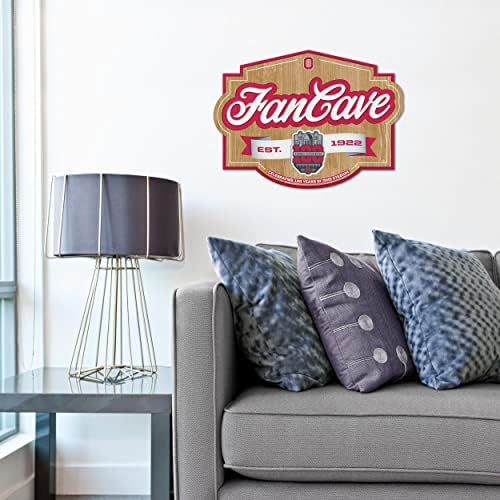 YouTheFan NCAA Officially-licensed FanCave 3D wall art - ready-to-hang, 3D multi-layered construction - floating wall mount design - Perfect fan gift