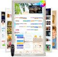 Digital Calendar Touch Screen, 32-inch Electronic Calendar for Wall, Smart Digital Planner 2026 with Kids' Chores Chart/Meal Plan/Streaming Services/Photo Display, Remote Control Supported