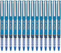 PILOT Precise V5, Extra Fine Point 0.5 mm Blue Pens, Blue, Pack of 14