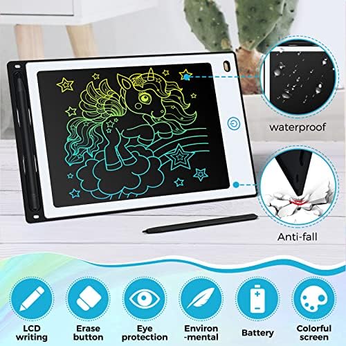 Zhehao 32 Pcs LCD Writing Tablet for Kids 8.5" Erasable Doodle Board
