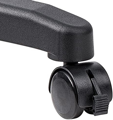 StarTech Mobile Tablet Stand 11in, Lockable Wheels, Height Adjustable, TAA