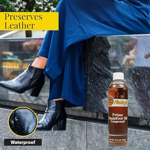 Fiebing's Prime Neatsfoot Oil Compound - Natural/Synthetic Leather Preservative