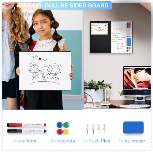 ARCOBIS Dry Erase Linen Board for Wall