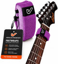 Gruv Gear Fret Wrap & Guitar Mute, Fretwrap for Acoustic, Electric & Bass | String Dampener Recording, Tapping & Practice Accessory (1 Pack, Small Purple, Fits 4 String Bass, 6 String Guitar)
