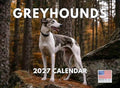 Greyhound Calendar 2027 Monthly Wall Calender 12 Month