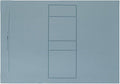 Blumberg's Top Bound Legal and Report Covers for Legal and Business Documents (9 x 12-1/2, 100 per Box, Dark Blue, Antique Manuscript, Printed Panel, Plain) Use for Letter Size Documents