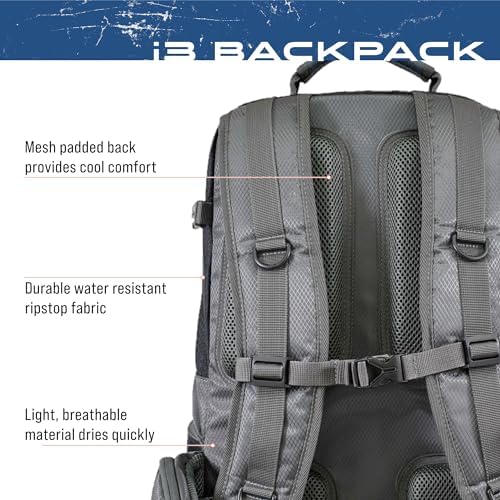 FROGG TOGGS Fishing Sling Pack, Easy Hands-free Fishing Tackle Storage Bag With Water Bottle Pocket